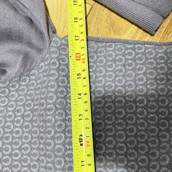 Horseware AA Platinum Sweater Size XL Lilac Purple Equestrian Ireland Wool Blend - Picture 7 of 8